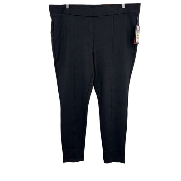 Style & Co Woman Plus 18 18W Grey Legging Comfort Waist Mid Rise Skinny NWT New - Picture 1 of 7